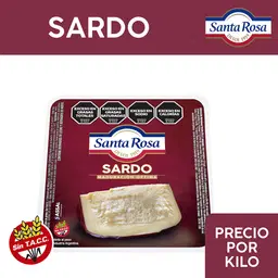 Queso Sardo Santa Rosa Trozado