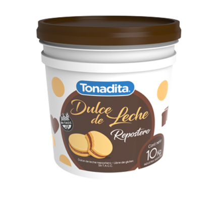 Dulce de leche Tonadita Repostero 10kg