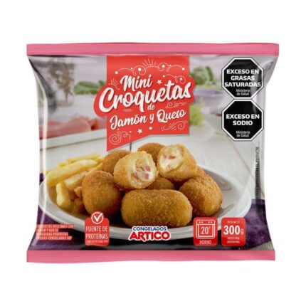 Mini Croquetas De Jamón y Queso