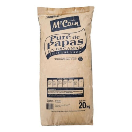 Pure de papas McCain 20kg